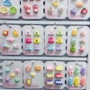 Toy material: 5813 cream glue hair bands, hair strings, diy, export earrings, wholesale, internet-famous decorative items Specification image